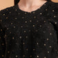 Ethnic Motifs Hand Embroidered Chanderi Lucknowi Chikankari Kurta