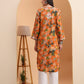 Ethnic Motifs Hand Embroidered Mulmul Cotton Lucknowi Chikankari Kurta