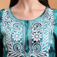 Ethnic Motifs Hand Embroidered Rayon Lucknowi Chikankari Kurta