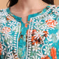 Ethnic Motifs Hand Embroidered Mulmul Cotton Lucknowi Chikankari Kurta
