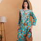 Ethnic Motifs Hand Embroidered Mulmul Cotton Lucknowi Chikankari Kurta