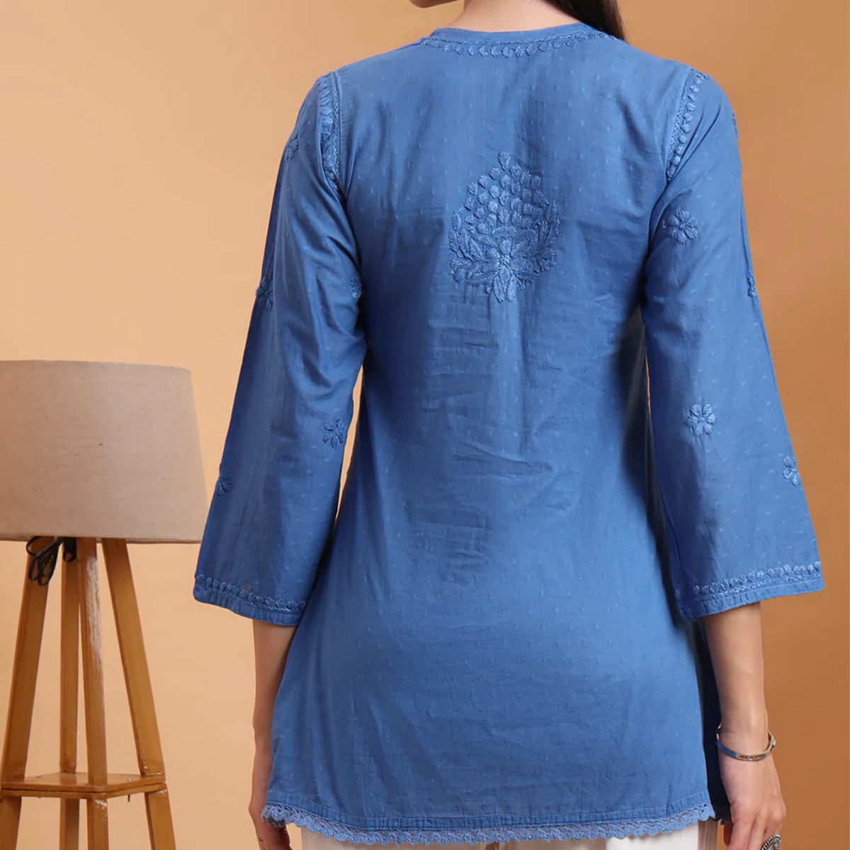 blue-dobi-cotton-hand-embroidered-lucknowi-chikankari-short-top