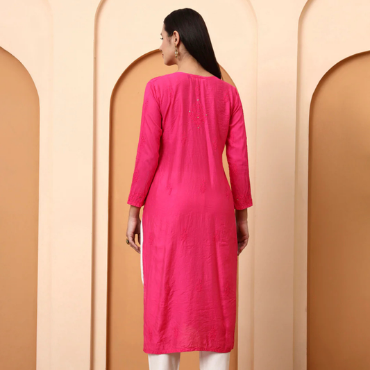 ethnic-motifs-hand-embroidered-chanderi-lucknowi-chikankari-kurta