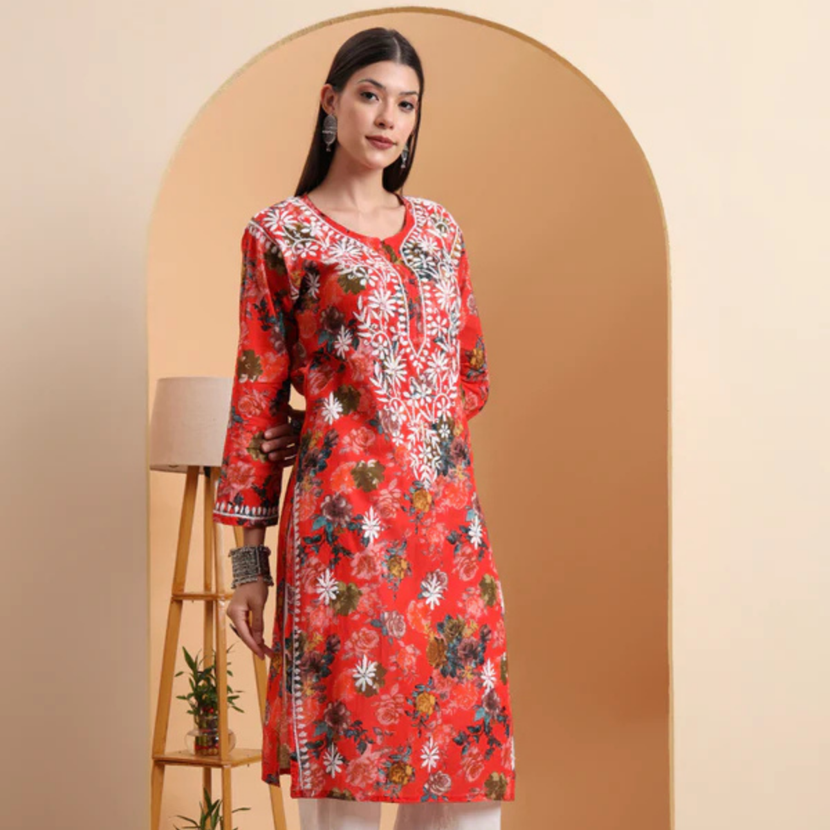 hand-embroidered-mulmul-cotton-lucknowi-chikankari-kurta