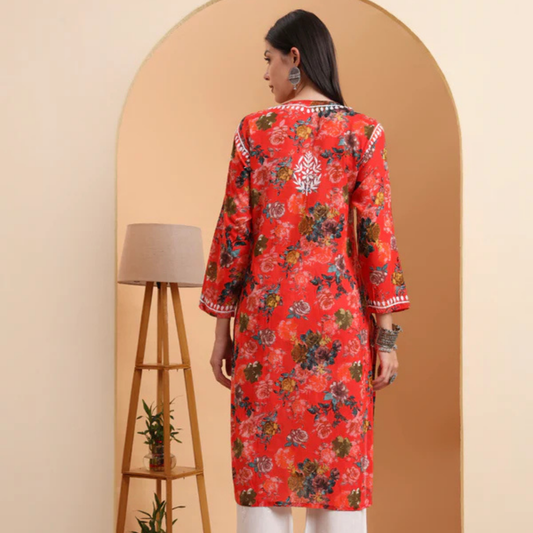 hand-embroidered-mulmul-cotton-lucknowi-chikankari-kurta