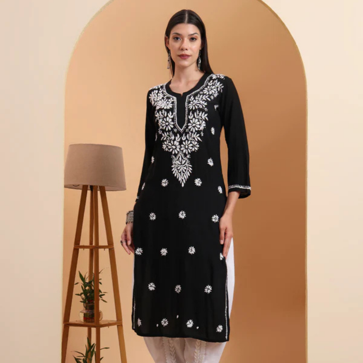 soft-modal-straight-kurta-white-thread-work