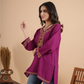 Wine Rayon Short Kurti