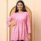 womens-pink-chanderi-short-kurti